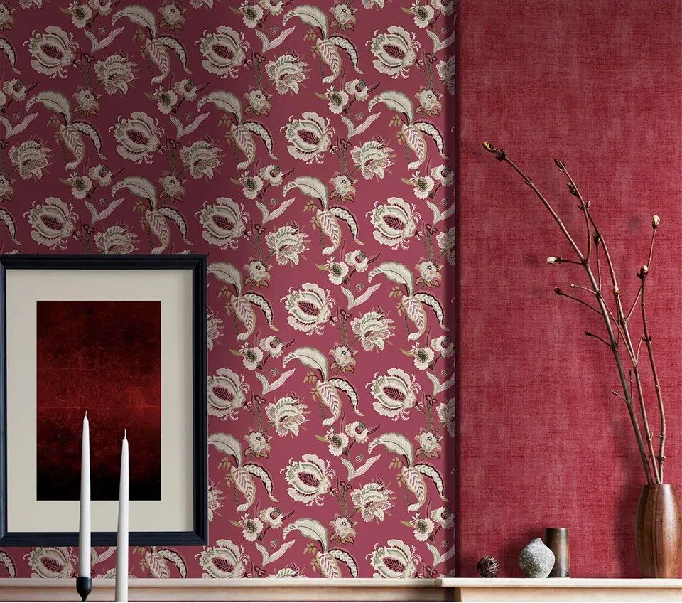 red lotus flower indian wallpaper